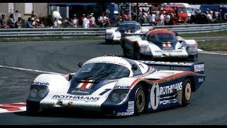 LE MANS 1989 GROUP C Old VHS footage with PURE ENGINE SOUND