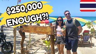 How Long Can You Live on $250000 in Thailand? Cheap vs Luxurious Budget