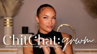 Chit chat grwm  life update whats tea + self doubt + uncertainty in life & more Allyiahsface vlog