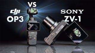 OSMO POCKET 3 vs Sony ZV-1 Which Camera is Better?