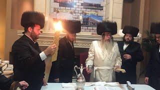 Tosher Rebbe @ Melave Malka In Miami Florida