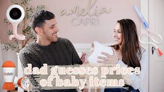 Dad Guesses Baby Item Prices