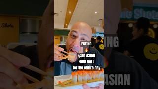 Eating @ an ASIAN FOOD HALL ALL DAY #foodcritic #vegaslocals #vegasfood #asianfood #shortsfood