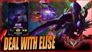 QIUYI KHAZIX - HOW TO BEAT GRANDMASTER ELISE  KHAZIX VS ELISE