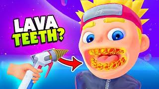 I Gave a Human LAVA TEETH In VR - VR Dentist Sim