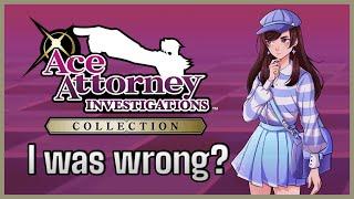 Lets Talk About the Ace Attorney Investigations Collection