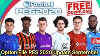 PS4 Option file PES 2020 update transfer September 2024 Free Download PS4 original