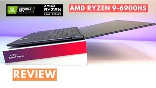 Lenovo Slim 7 Pro X Laptop Review  AMD Ryzen 9-6900HS