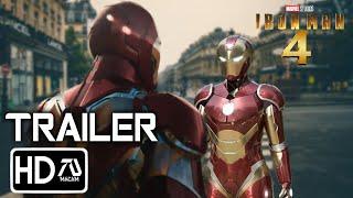 IRON MAN 4 HD Trailer #2 - Robert Downey Jr Katherine Langford Mark Ruffalo  Fan Made