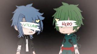 The Villain and the Hero - meme bnhamha -  my AU  Deku&Shigaraki original