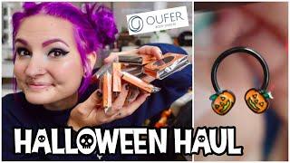 halloween body jewelry haul  vlogtober  2022 