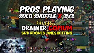 Drainer COPIUM  Sub Rogues TOO OP  Bicmex & Chanimal Team Up In Solo Shuffle