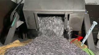 How to produce 3 ton nails a day in factory  Nails mass production  Amazing manufacturing process