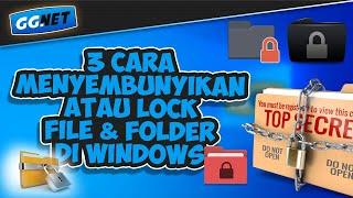 Trik 3 Cara Menyembunyikan File & Folder Rahasia di Windows