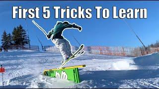 FIRST 5 TRICKS YOU SHOULD LEARN ON SKIS 