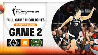 Seattle Storm vs. Las Vegas Aces  FULL GAME HIGHLIGHTS  September 24 2024