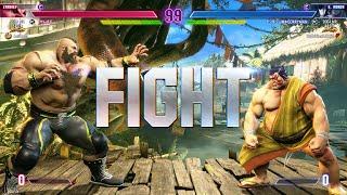 Street Fighter 6 Yanbaru Zangief Vs CURRYMAN Rank #2 E.Honda  Ranked Matches