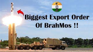 Biggest Export Order Of BrahMos 