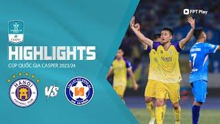 HIGHLIGHTS HÀ NỘI - SHB ĐÀ NẴNG  PHÚT CUỐI NGHẸT THỞ BỎ LỠ LIÊN TỤC  CÚP QG 202324