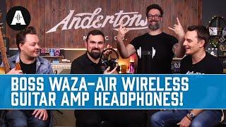 Wireless Headphones That Sound Like a REAL Amp? BOSS Waza-Air Headphones for Guitarists