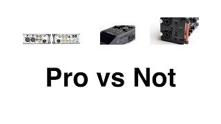 Sound Comparison Pro vs Enthusiast Audio Recorders