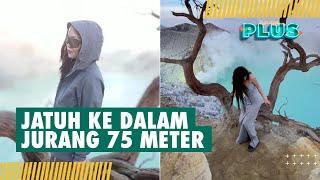 Terlilit Rok Panjang Saat Berfoto Wisatawan China Jatuh Ke Kawah Ijen