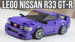 LEGO Nissan R33 Skyline GT-R Speed Champions MOC