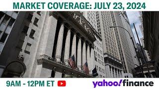 Stock market news today Stocks turn positive led by Financials  July 23 2024