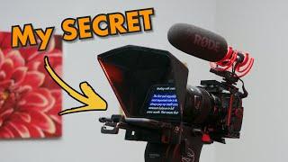 My Teleprompter Setup for YouTube Desview T2 Review with Prompsmart Pro