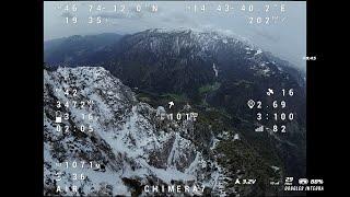 CHIMERA7 - Raw OSD - Full Flight Mid Range Two Mountains