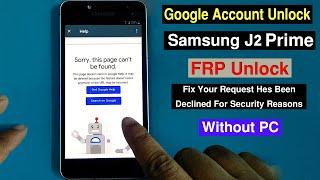 Samsung J2 Prime FRP Bypass SM-G532FG Google Lock Bypass J2 Prime Google Lock Remove G532FG FRP