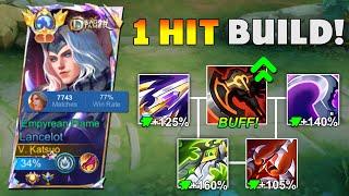 FINALLY LANCELOT FULL DAMAGE META IS BACK   LANCELOT BEST UPDATED BUILD AND EMBLEM 2023