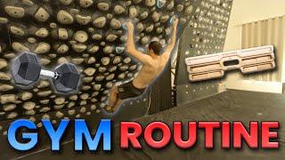 Train Like a Pro A Typical Gym Day for a 5.13 Climber