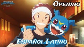 Digimon Adventure 02 El Comienzo Opening  Español Latino Montaje