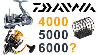 Daiwa LT Размер Катушки для Фидера 5000 6000 4000 3000?