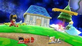 SSB Wii U You stole my gimmick Ashley VS Rosalina