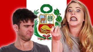 Americans Try Peruvian Food