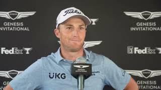 Will Zalatoris Saturday Flash Interview 2024 The Genesis Invitational © PGA Tour