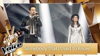 THE VOICE ישראל  עמית שאולי ועברי לידר - Somebody That I Used To Know