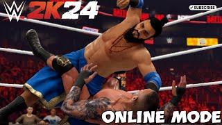 I WILL NEVER USE SANGA AGAIN AFTER TODAY - WWE 2K24 ONLINE