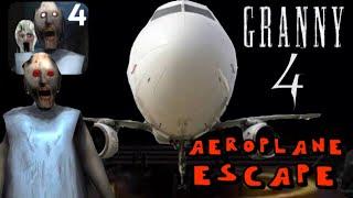 Granny 4 Aeroplane Escape Ending