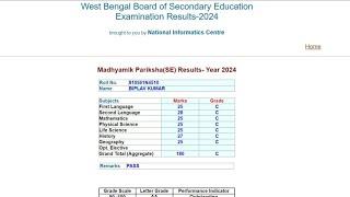 West Bengal Madhyamik Result 2024 Kaise Dekhe  How To Check WB Madhyamik Result 2024