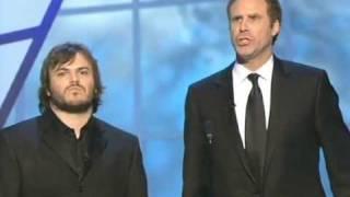 Jack Black and Will Ferrell sing Get Off the Stage  76th Oscars 2004