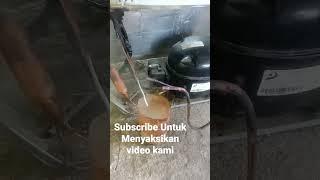 Proses Flushing Kulkas Mampet