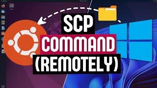 SCP - Transfer Files using SSH Command Line on Windows 11