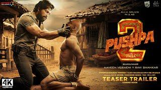 Pushpa 2 - The Rule  Hindi Trailer 2024  Allu Arjun Rashmika Fahadh  Sukumar  DSP