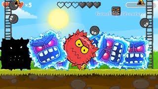 Red Ball 4  All Shape Of Bosses Volume 5  Fusion Battle  with Black ball C.Orange ball Red ball