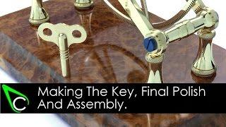 Clockmaking - How To Make A Clock - Part 23 - Making The Key Polishing And Assembly