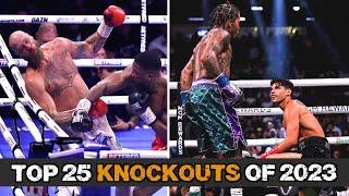 Boxings Top 25 Knockouts Of 2023