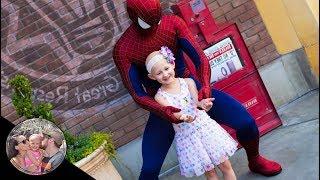 THE CUTEST SPIDER-MAN MEET & GREET EVER  DISNEYLAND VLOG #108